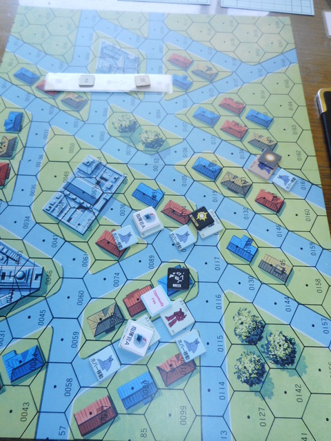 T2ジオン軍 機会射撃で1ヒットを食らう