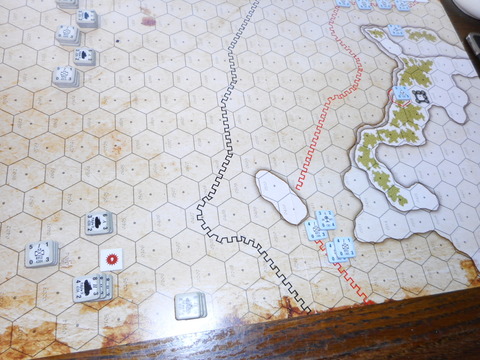 T2 指揮戦車に砲撃も外れ