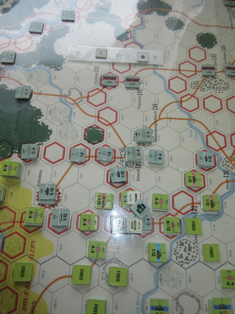 T7D　突出した歩兵聯隊を包囲攻撃するも・・・