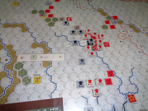 T6 包囲下で猛攻を受ける装甲軍団