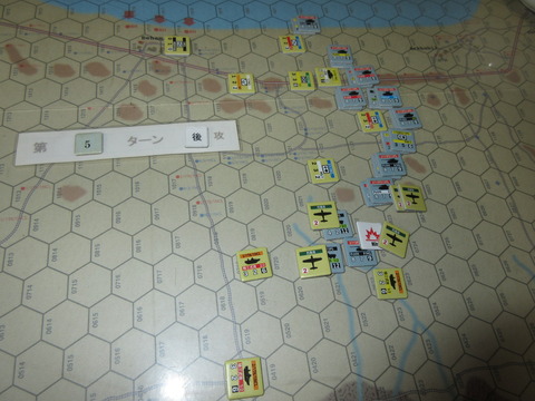 T5J　空軍で損害を与えるも、効果薄