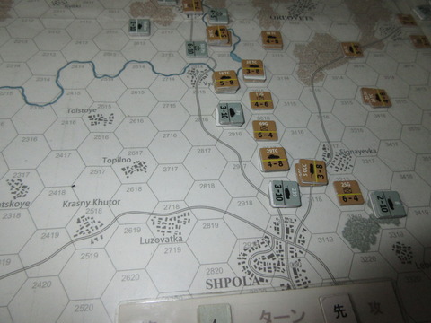 T4S東部 南西へ圧力