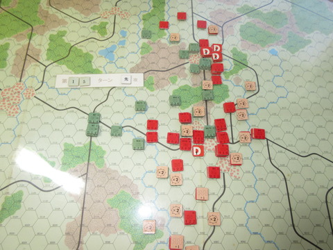 T15A かろうじて戦線を引き直す