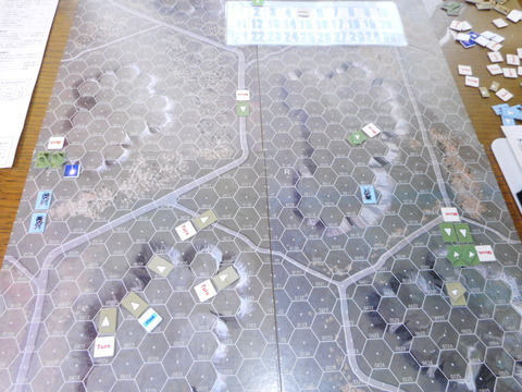 T5F2 右翼のT34は一時後退