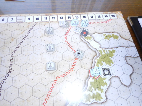 T7 東塹壕で決死の抵抗、LMG分隊が1輛を撃破!