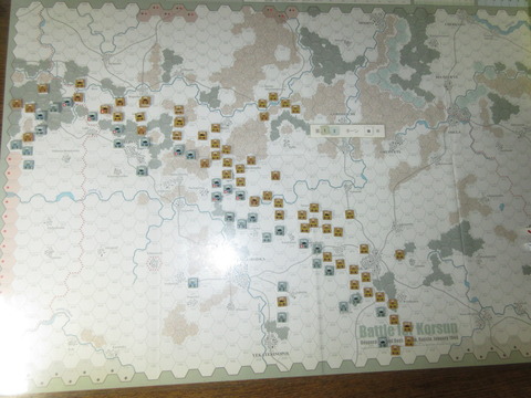 T12D 正面の平押しと西方の突進