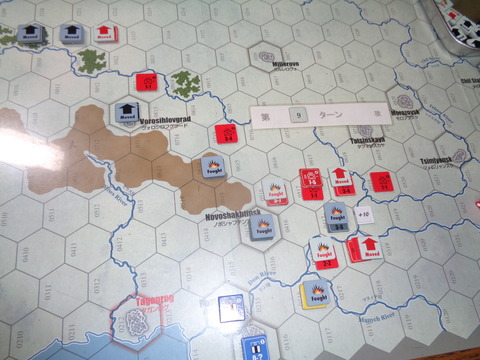 T9 ソ連軍、南部で攻勢