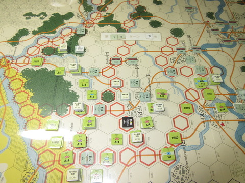 T10A　西と南から第2陣地線を圧迫