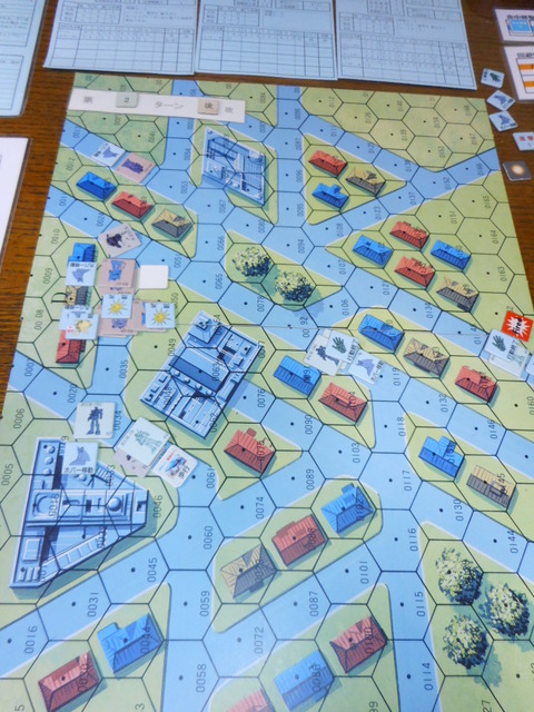 T2連邦軍 反撃でドム誘爆、巻き込まれ