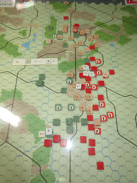 T8S　中央部から南部での攻勢