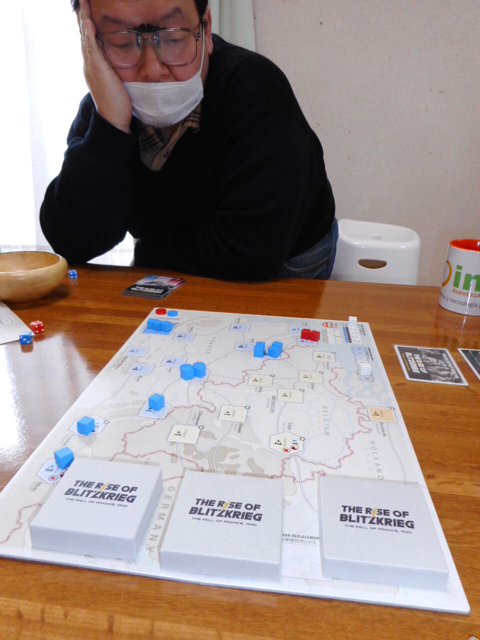 完璧な電撃戦 そして 薄氷の電撃戦 なんというヴァリエーション The Rise Of Blitzkrieg Bonsai Games 3戦 歴史 戦史研究 ちはら会 Drei