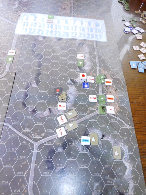 T4F4 M26の側面に命中、撃破!