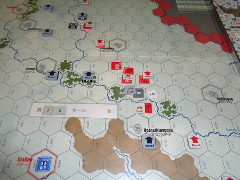 T12 中央部で包囲攻撃も撃破できず