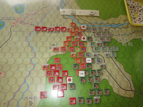 T5K 中央部での混戦