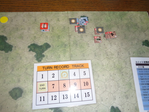 T3F やっと1輛と1門を撃破