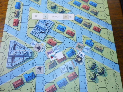 T3ジオン軍が先手で圧勝