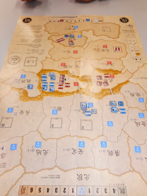 T1　蜀主力が南下