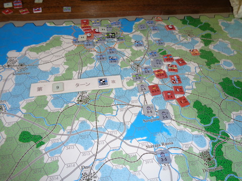 T9 やむなく、前面攻撃に