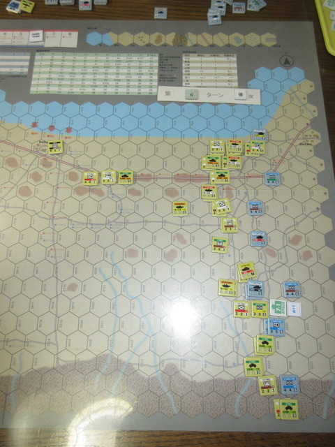 T6D　包囲下の遊軍救出のための反撃