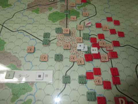 T5S　中央での攻勢