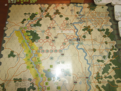 T7D 第1防衛線へ後退