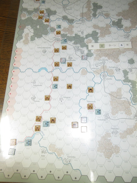 T2S西部 Tihkonovkaに到達