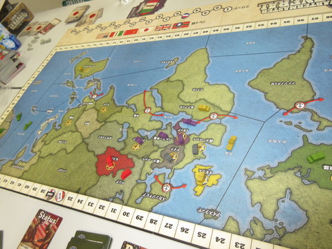 序盤、枢軸軍が独ソ戦を有利に