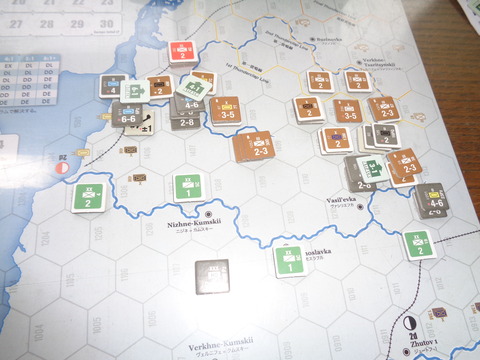 T2　軍団命令で可能な攻撃をするも・・・