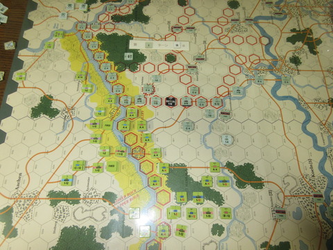 T4D　第1陣池線へ後退