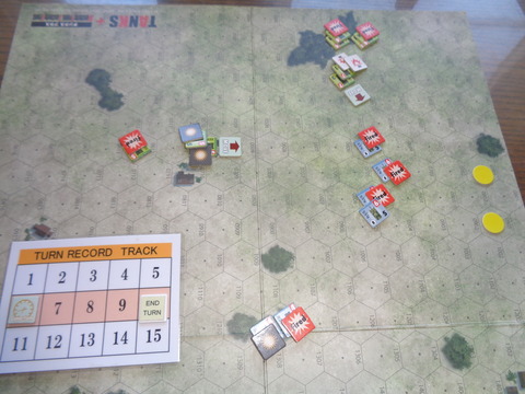 T6A 果敢に側面を狙うが・・・