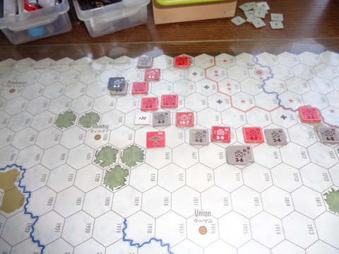 T4 北部での延翼