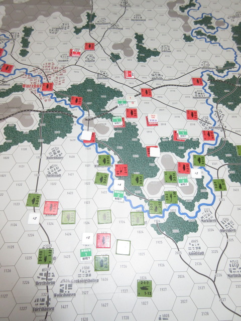 T6A 4カ所の包囲攻撃