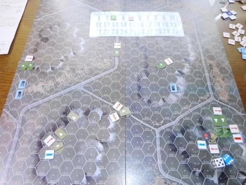 T5F3 左翼で両軍が零距離射撃も・・・