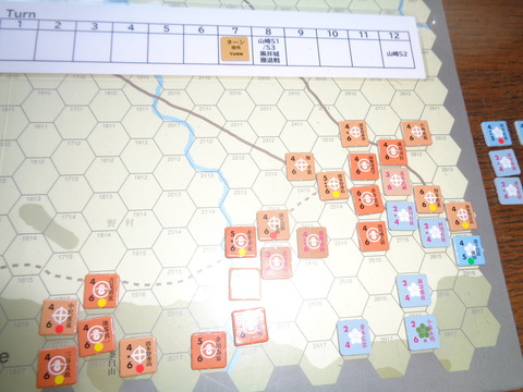 T7明智勢、脱出も