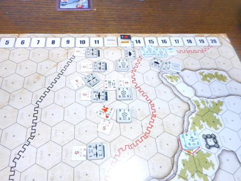 T12 帝国軍戦車が、やむを得ず、イゼッタの質量兵器を撃破