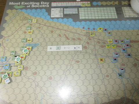 T6J　主戦線はほぼ崩壊、南部からの突き上げ