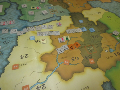 青と橙の共同魔法攻撃