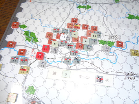 T5A9 戦術的包囲で敵を撃破