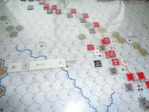 T2 中部で高戦力差攻撃