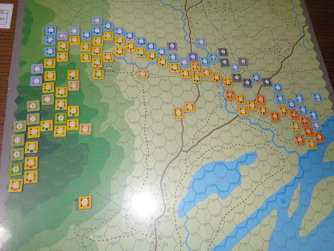T5羽柴勢、全面攻勢
