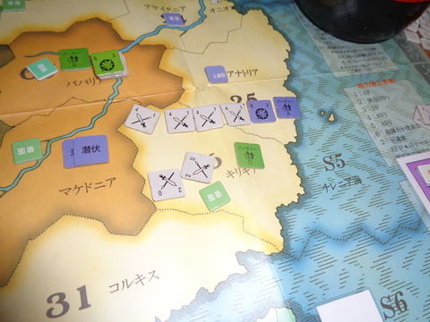 敵の別働隊を撃破