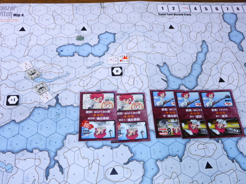 T3　敵機旋回の隙を突いて、一気に離脱へ