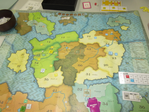 城を作って、勢力拡大も