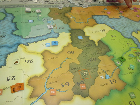 青の旗揚げも、南のオークが侵攻開始