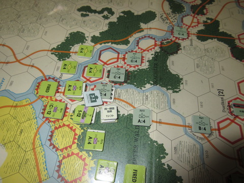 Roermond東部の要塞を攻略