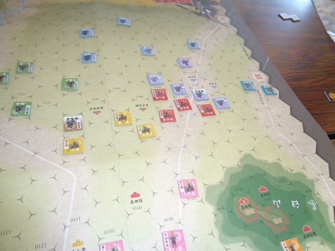 T2　中央の予備が穴を防ぎ、松平隊が反撃