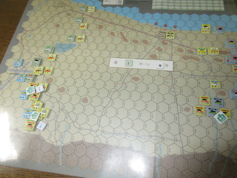 T5J　主戦線南部の反攻と飛行場の平押し