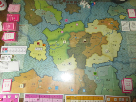 T1　同じく青がL2へ