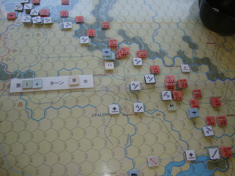 T10S　中央から南部での反撃