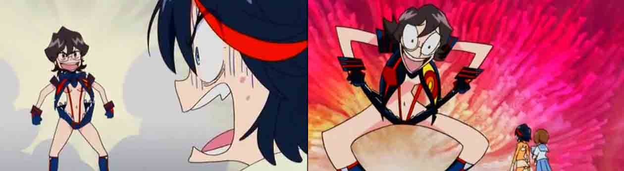 マンガとアニメの感想録とか キルラキル 第４話